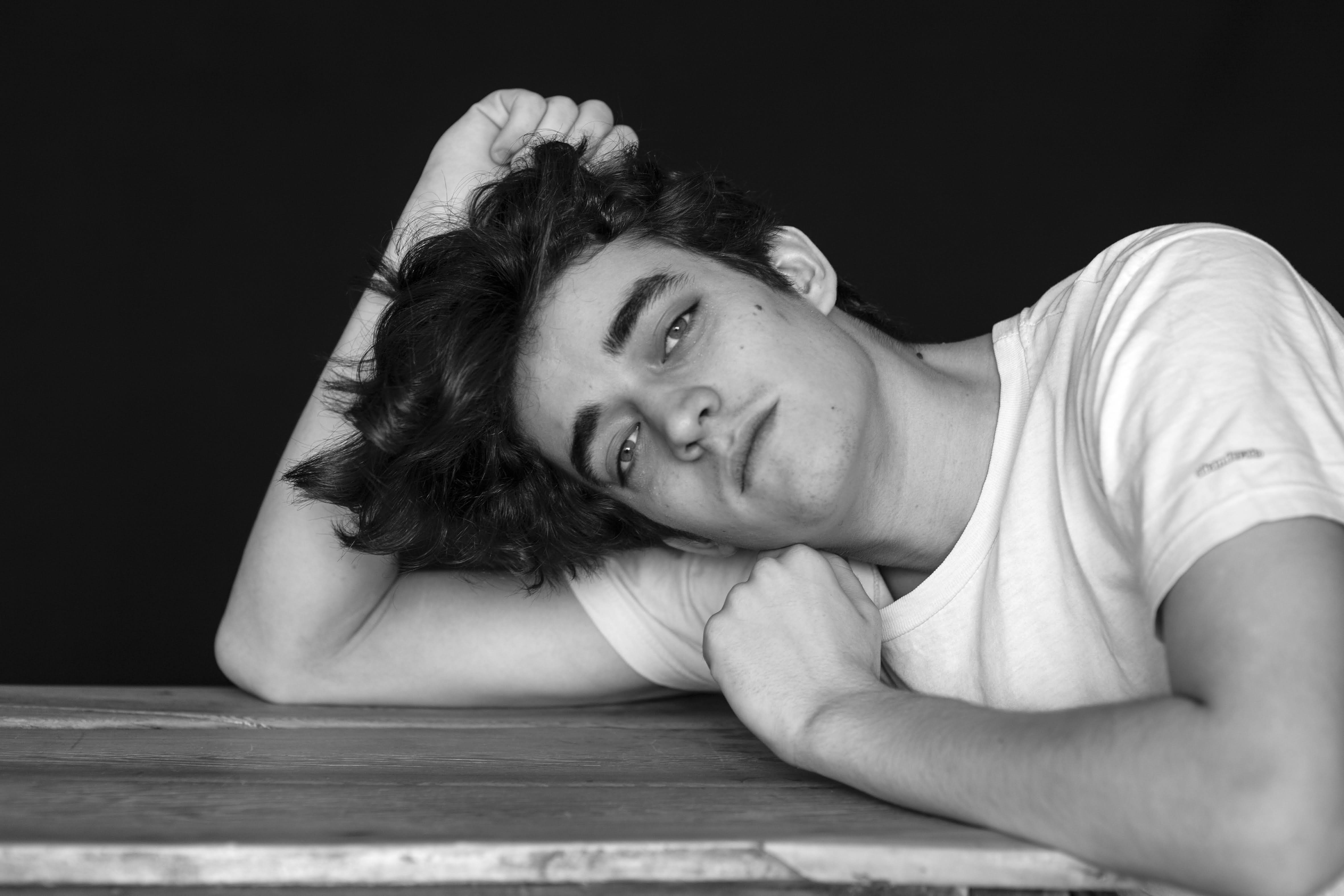 Picture of Alex Astort-Fabra posing on a photoshoot